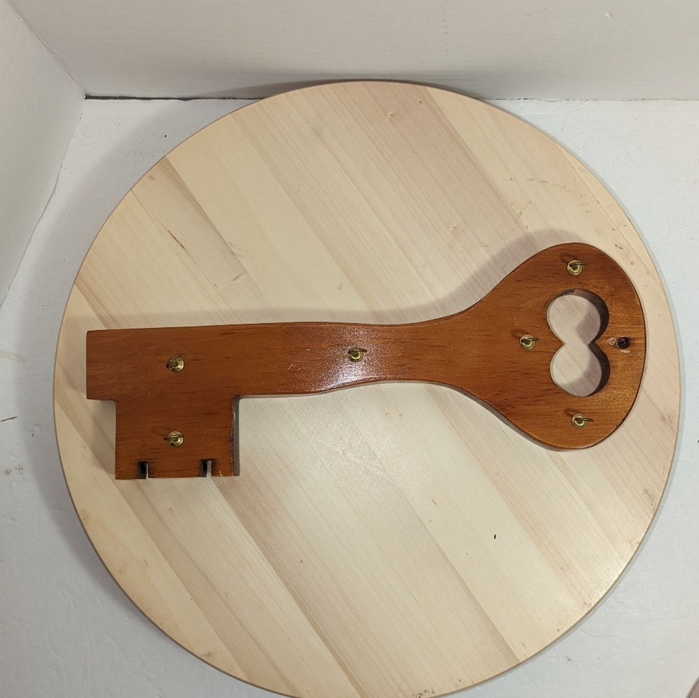 Wooden Giant Key Holder